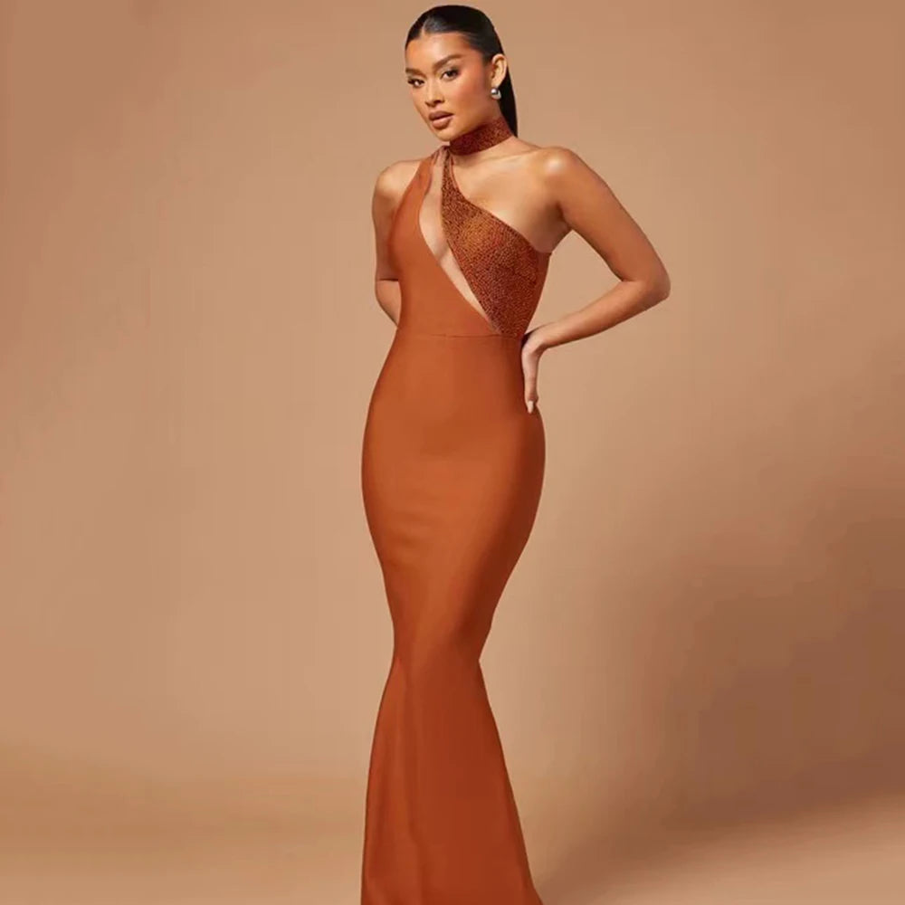 2024 New Bandage Dress Women Sexy Beading Patchwork Bodycon Clothes Club Party Celebrity Dresses 2024 New Bandage Dress Women Sexy Beading Patchwork Bodycon Clothes Club Party Celebrity Dresses