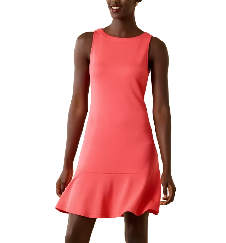 Tommy Bahama Womens Darcy Flounce Dress
