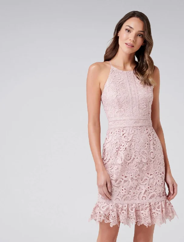 Cami Lace Mini Dress Classic Floral Mini Dress