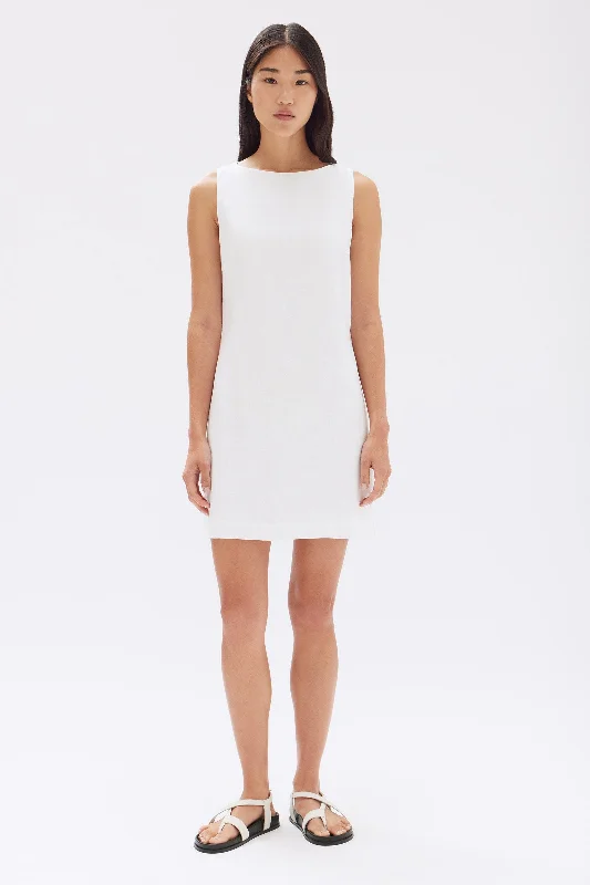 Nadine Linen Mini Dress Stylish Summer Mini Dress