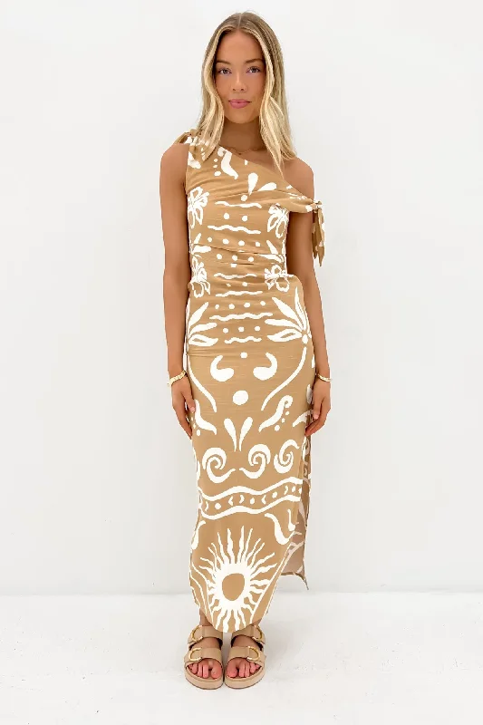 Alani Maxi Dress Johanna Fashionable Halter Neck Maxi Dress