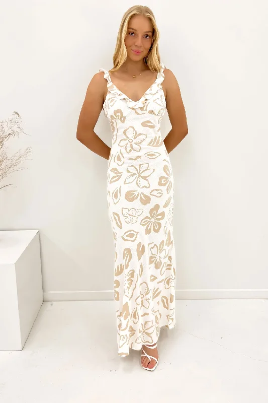 Andy Maxi Dress Kaia Fashionable Open-Back Maxi Dress