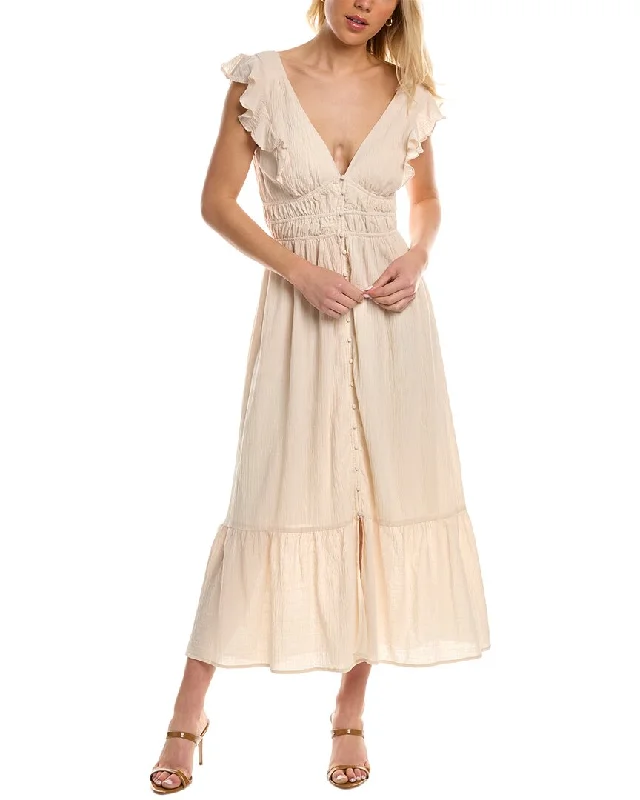 ASTR the Label Montreal Maxi Dress Comfortable Fitted Maxi Dress