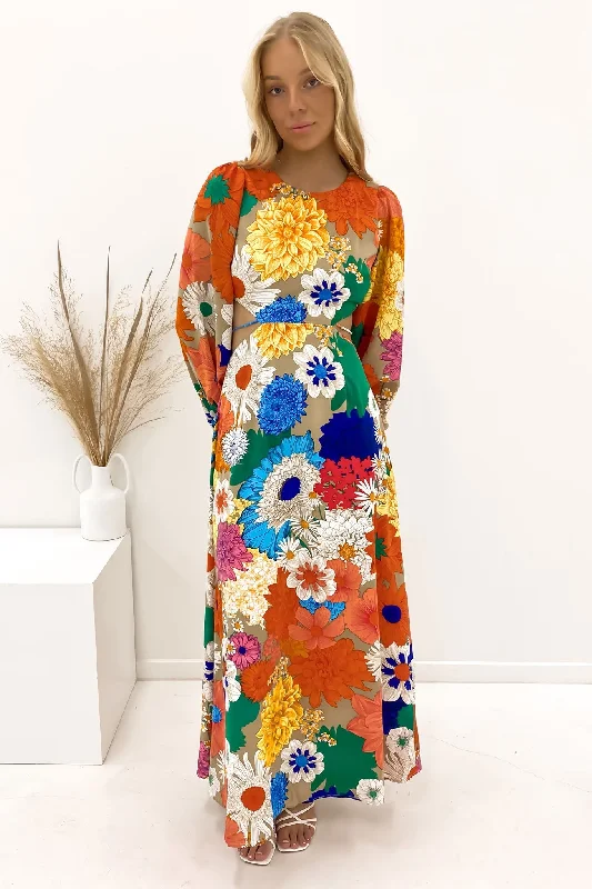 Chance Maxi Dress Lantana Fashionable High-Low Maxi Dress