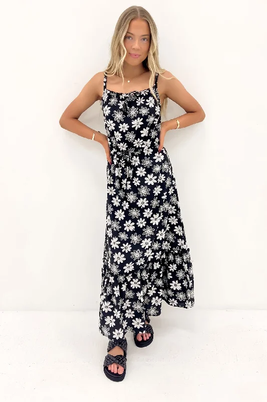 Liana Maxi Dress Print Comfortable T-Shirt Maxi Dress