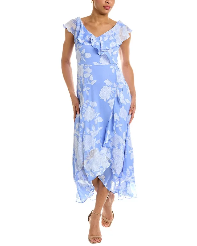 London Times Maxi Dress Classic A-Line Maxi Dress