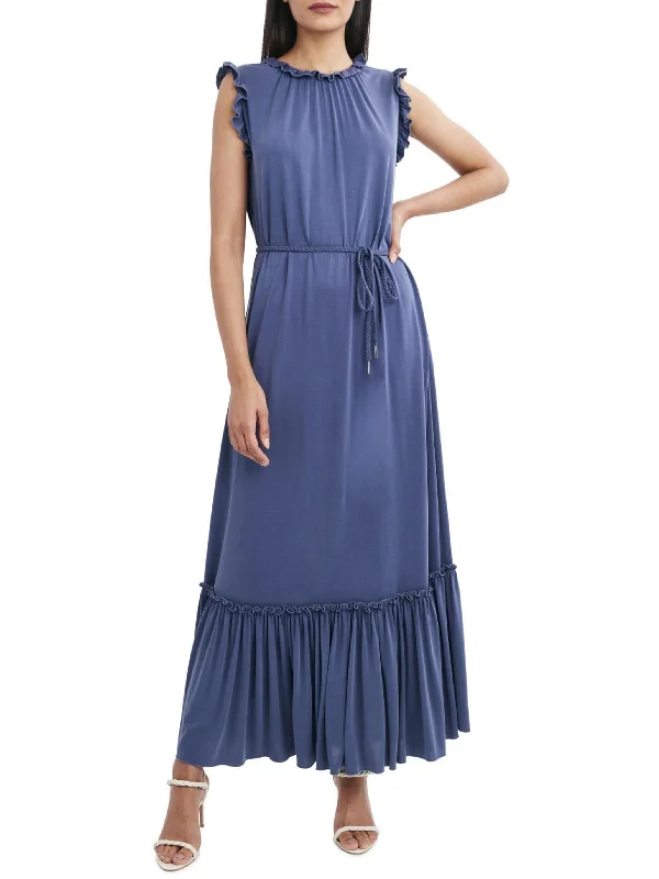 Womens Sleeveless Long Maxi Dress Comfortable Long-Sleeve Maxi Dress