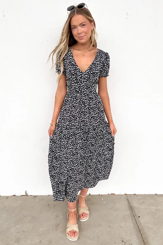 Zendaya Maxi Dress Floral Trendy Ruffled Maxi Dress