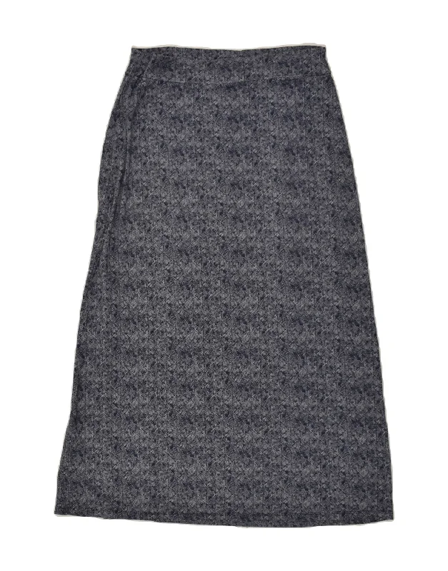 CREW CLOTHING Womens A-Line Skirt UK 12 Medium W30 Blue Check Viscose leather skirt bold CREW CLOTHING Womens A-Line Skirt UK 12 Medium W30 Blue Check Viscose leather skirt bold