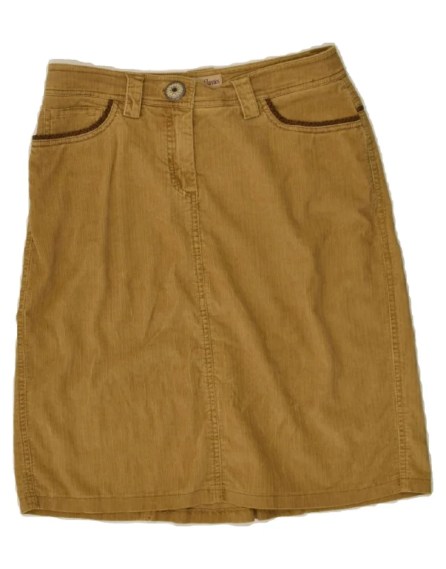 MARLBORO CLASSICS Womens Corduroy Skirt EU 42 Large W30 Brown Cotton silk skirt smooth MARLBORO CLASSICS Womens Corduroy Skirt EU 42 Large W30 Brown Cotton silk skirt smooth