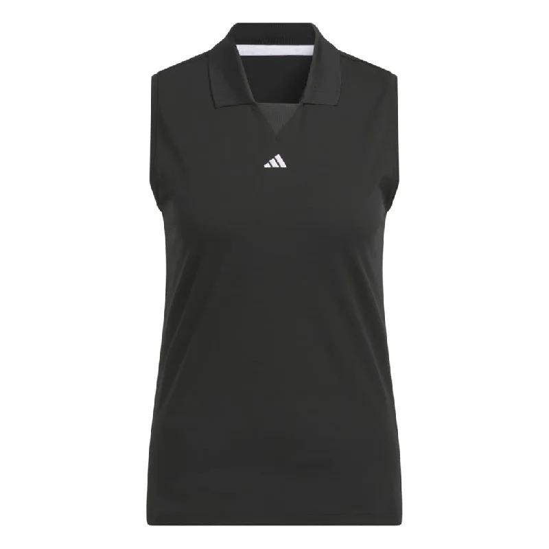 adidas Ladies Ultimate365 TWISTKNIT Golf Polo Shirt IW2035 Relaxed Fit Short Blouse