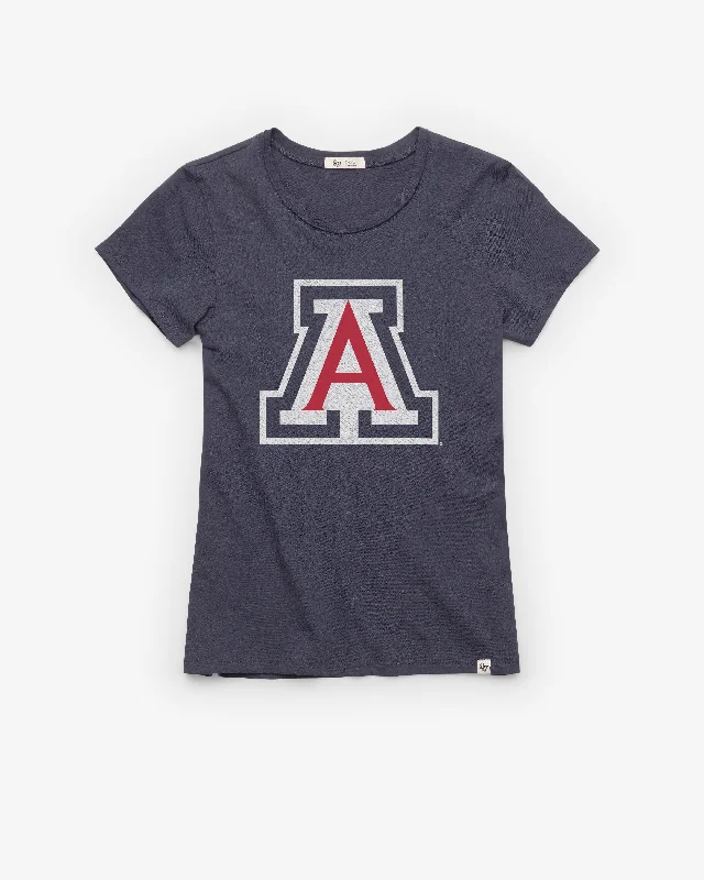 ARIZONA WILDCATS PREMIER '47 FRANKIE TEE WOMEN Nylon Fabric Polyester Fabric Spandex Fabric ARIZONA WILDCATS PREMIER '47 FRANKIE TEE WOMEN Nylon Fabric Polyester Fabric Spandex Fabric