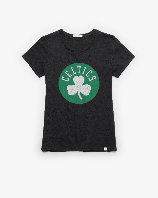 BOSTON CELTICS PREMIER '47 FRANKIE TEE WOMENS Wool Fabric Cashmere Fabric Tweed Fabric BOSTON CELTICS PREMIER '47 FRANKIE TEE WOMENS Wool Fabric Cashmere Fabric Tweed Fabric
