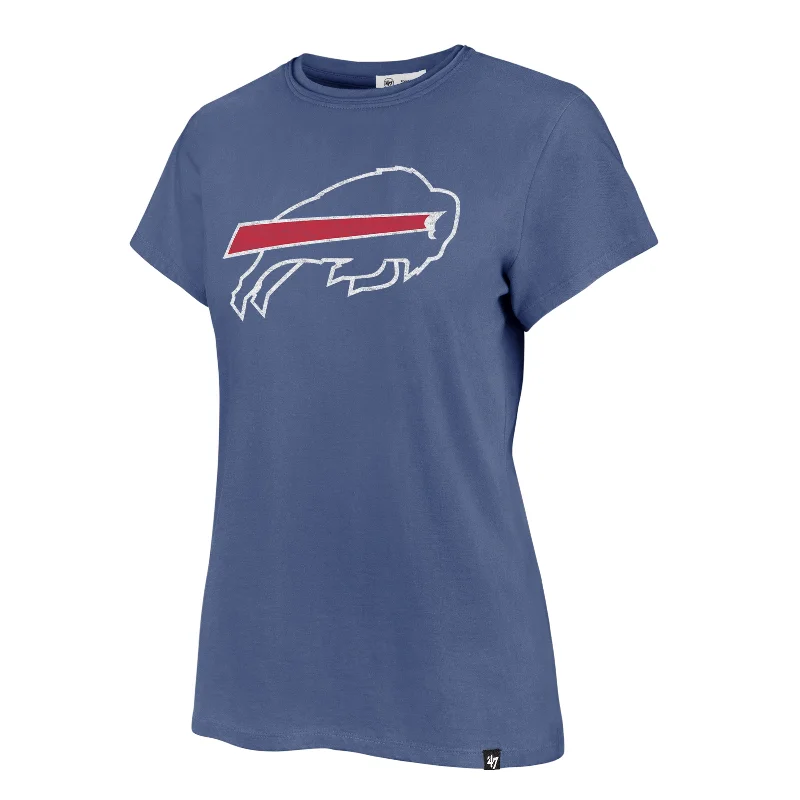 BUFFALO BILLS PREMIER '47 FRANKIE TEE WOMENS Anti-Pilling Machine Wash Handmade