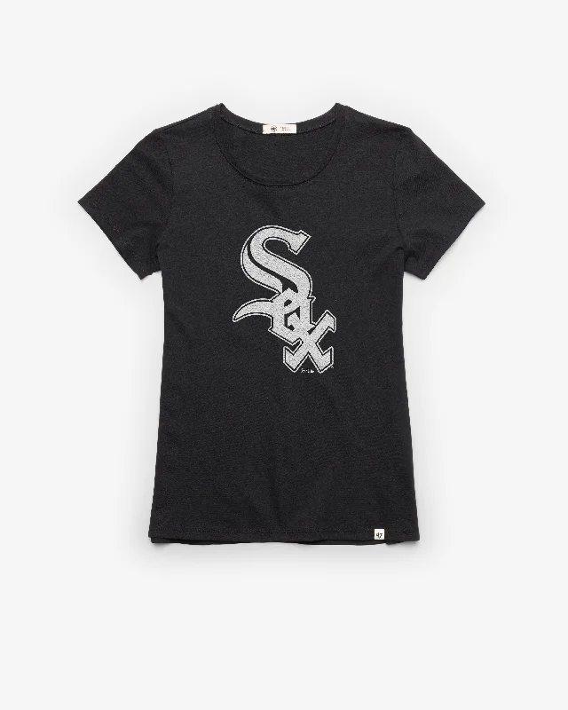 CHICAGO WHITE SOX PREMIER '47 FRANKIE TEE WOMENS Cashmere Blend Cotton Blend Poly Blend CHICAGO WHITE SOX PREMIER '47 FRANKIE TEE WOMENS Cashmere Blend Cotton Blend Poly Blend