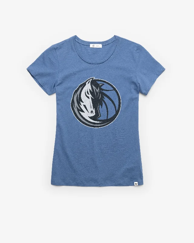 DALLAS MAVERICKS PREMIER '47 FRANKIE TEE WOMENS Satin Fabric Silk Fabric Chiffon Fabric DALLAS MAVERICKS PREMIER '47 FRANKIE TEE WOMENS Satin Fabric Silk Fabric Chiffon Fabric