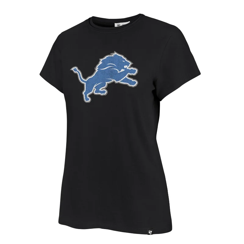 DETROIT LIONS PREMIER '47 FRANKIE TEE WOMENS Front Pockets Side Pockets Patch Pockets DETROIT LIONS PREMIER '47 FRANKIE TEE WOMENS Front Pockets Side Pockets Patch Pockets