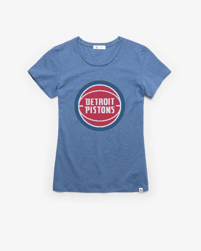 DETROIT PISTONS PREMIER '47 FRANKIE TEE WOMENS Fleece Fabric Down Fabric Feather Fabric DETROIT PISTONS PREMIER '47 FRANKIE TEE WOMENS Fleece Fabric Down Fabric Feather Fabric