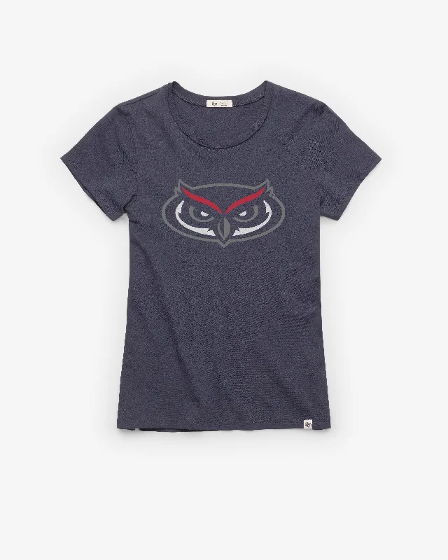 FLORIDA ATLANTIC OWLS PREMIER '47 FRANKIE TEE WOMENS Welt Pockets Slit Pockets Flap Pockets FLORIDA ATLANTIC OWLS PREMIER '47 FRANKIE TEE WOMENS Welt Pockets Slit Pockets Flap Pockets