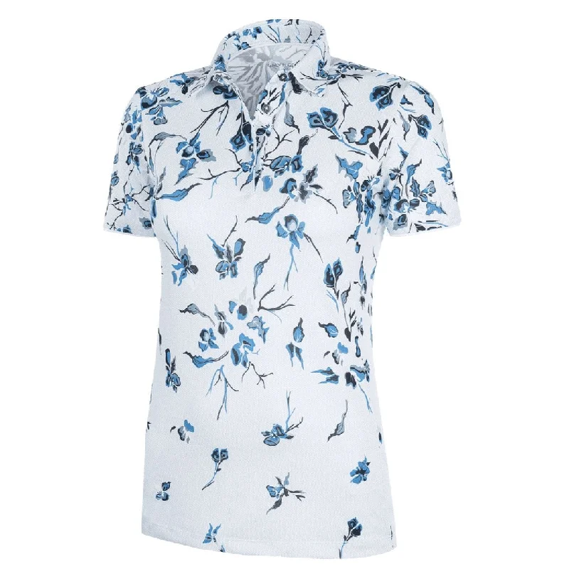 Galvin Green Ladies Malena Golf Polo Shirt G2262 Trendy Ruffled Short Sleeve