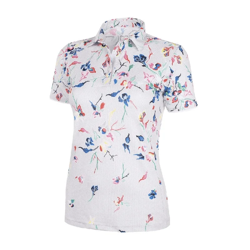 Galvin Green Ladies Malena Golf Polo Shirt G2262 Classic Solid Short Shirt