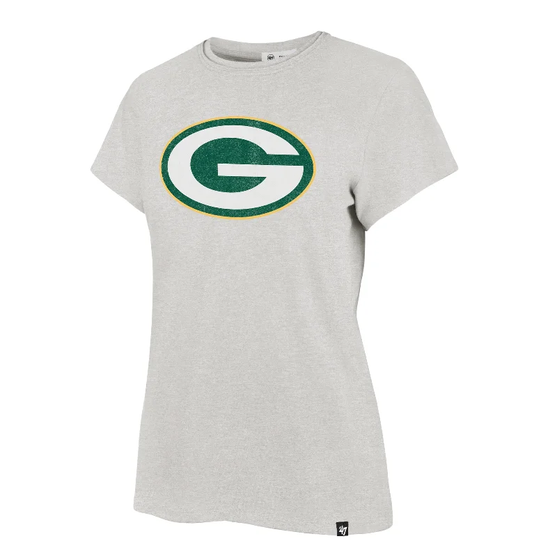 GREEN BAY PACKERS PREMIER '47 FRANKIE TEE WOMENS Welt Pockets Slit Pockets