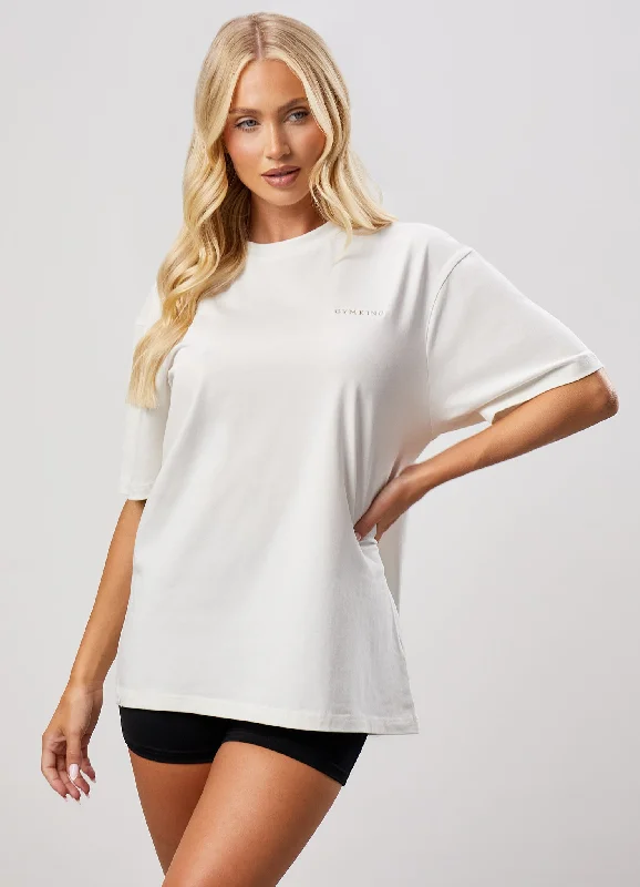 Gym King 365 Boyfriend Jersey Tee - Cream Rayon Fabric Velvet Fabric Corduroy Fabric Gym King 365 Boyfriend Jersey Tee - Cream Rayon Fabric Velvet Fabric Corduroy Fabric