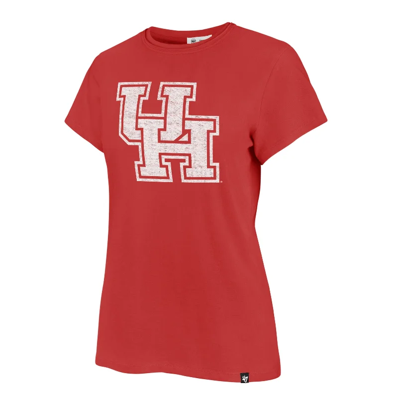 HOUSTON COUGARS PREMIER '47 FRANKIE TEE WOMENS Front Pockets Side Pockets Patch Pockets HOUSTON COUGARS PREMIER '47 FRANKIE TEE WOMENS Front Pockets Side Pockets Patch Pockets