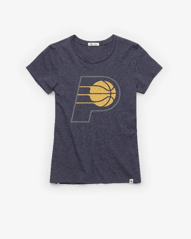 INDIANA PACERS PREMIER '47 FRANKIE TEE WOMENS Chenille Fabric Brocade Fabric Lace Fabric INDIANA PACERS PREMIER '47 FRANKIE TEE WOMENS Chenille Fabric Brocade Fabric Lace Fabric