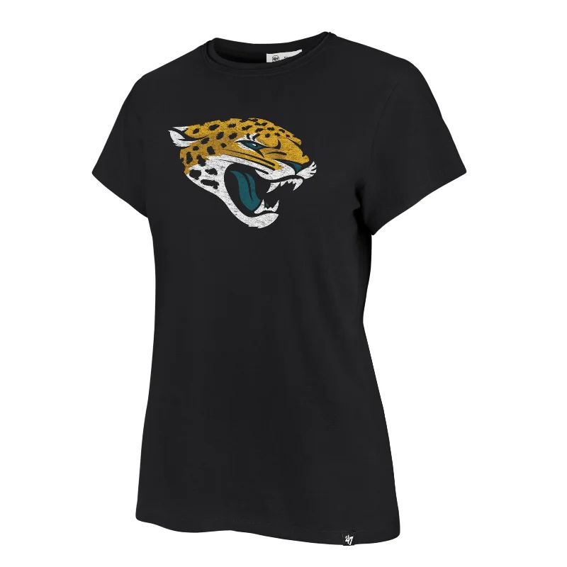 JACKSONVILLE JAGUARS PREMIER '47 FRANKIE TEE WOMENS Layered Multi-layer Single Layer JACKSONVILLE JAGUARS PREMIER '47 FRANKIE TEE WOMENS Layered Multi-layer Single Layer
