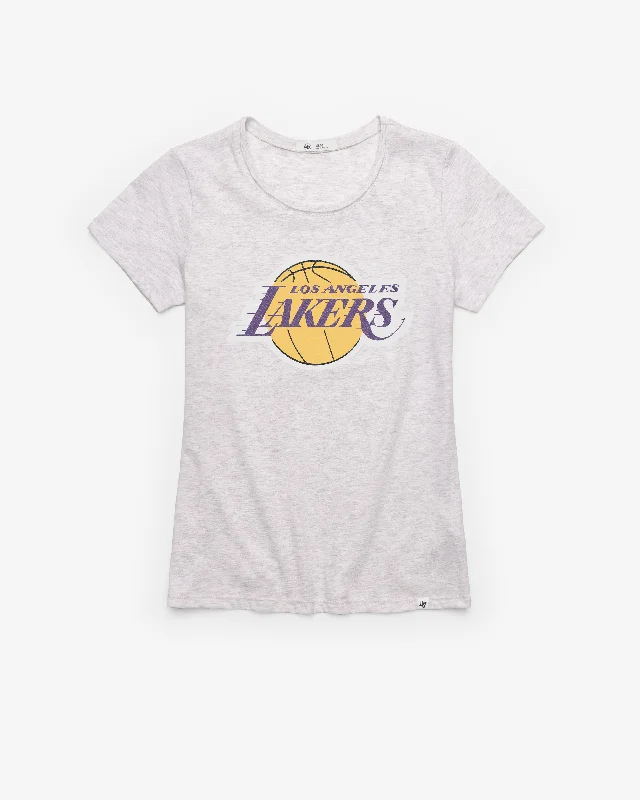 LOS ANGELES LAKERS PREMIER '47 FRANKIE TEE WOMENS Jersey Fabric Tulle Fabric Batik Fabric LOS ANGELES LAKERS PREMIER '47 FRANKIE TEE WOMENS Jersey Fabric Tulle Fabric Batik Fabric
