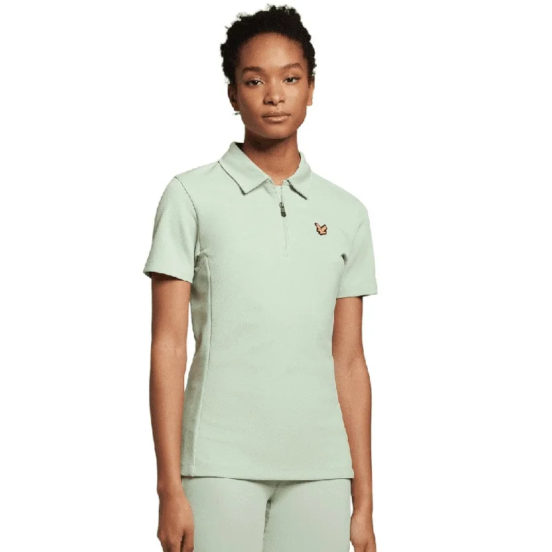 Lyle & Scott Ladies Sue Golf Polo Shirt SPW1861G Chic Embellished Short Sleeve