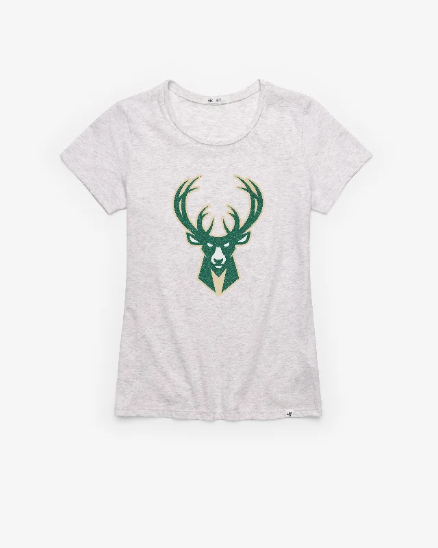 MILWAUKEE BUCKS PREMIER '47 FRANKIE TEE WOMENS Ribbed Striped Patterned