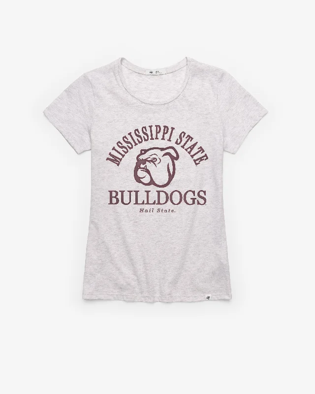 MISSISSIPPI STATE BULLDOGS FRESH START '47 FRANKIE TEE WOMENS Modern Contemporary Chic MISSISSIPPI STATE BULLDOGS FRESH START '47 FRANKIE TEE WOMENS Modern Contemporary Chic
