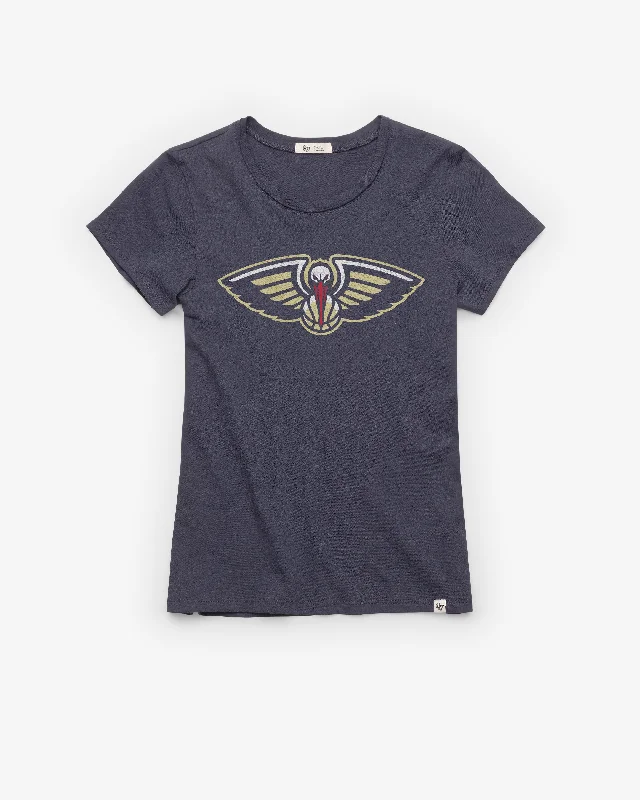 NEW ORLEANS PELICANS PREMIER '47 FRANKIE TEE WOMENS Mesh Blend Leather Blend Suede Blend NEW ORLEANS PELICANS PREMIER '47 FRANKIE TEE WOMENS Mesh Blend Leather Blend Suede Blend
