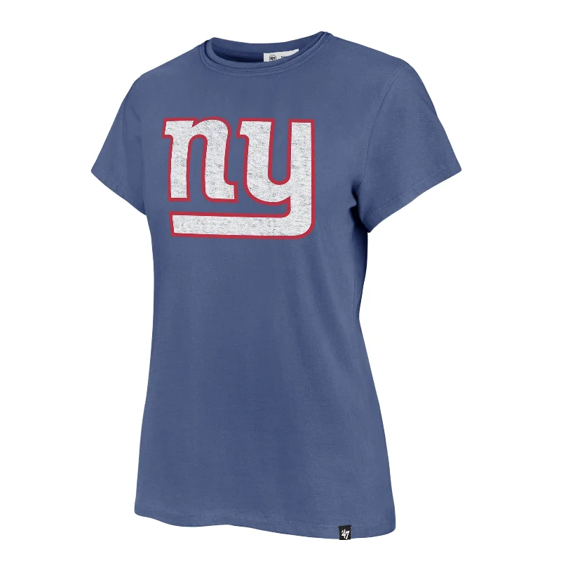 NEW YORK GIANTS PREMIER '47 FRANKIE TEE WOMENS Hooded Caped Shawl Collar