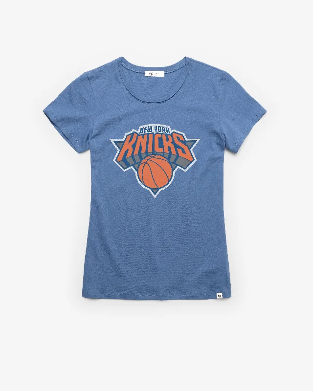 NEW YORK KNICKS PREMIER '47 FRANKIE TEE WOMENS Solid Print Embellished