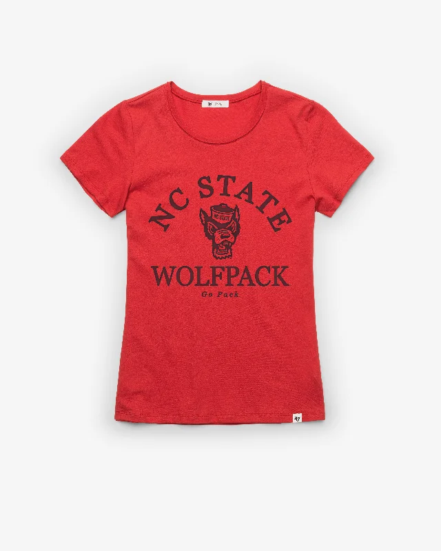 NORTH CAROLINA STATE WOLFPACK FRESH START '47 FRANKIE TEE WOMENS Mesh Canvas Denim