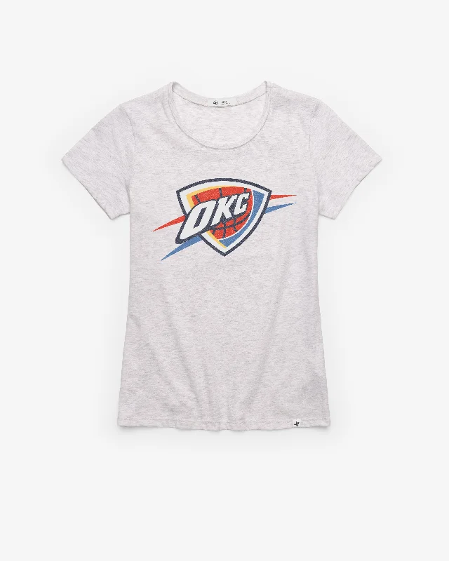 OKLAHOMA CITY THUNDER PREMIER '47 FRANKIE TEE WOMENS Chenille Blend Fleece Blend Nylon Blend OKLAHOMA CITY THUNDER PREMIER '47 FRANKIE TEE WOMENS Chenille Blend Fleece Blend Nylon Blend