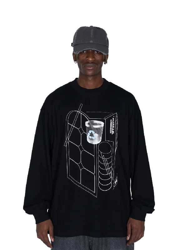 (ONLY Available In US)Recycling Project Shirt Trendy Button-Front Short Sleeve