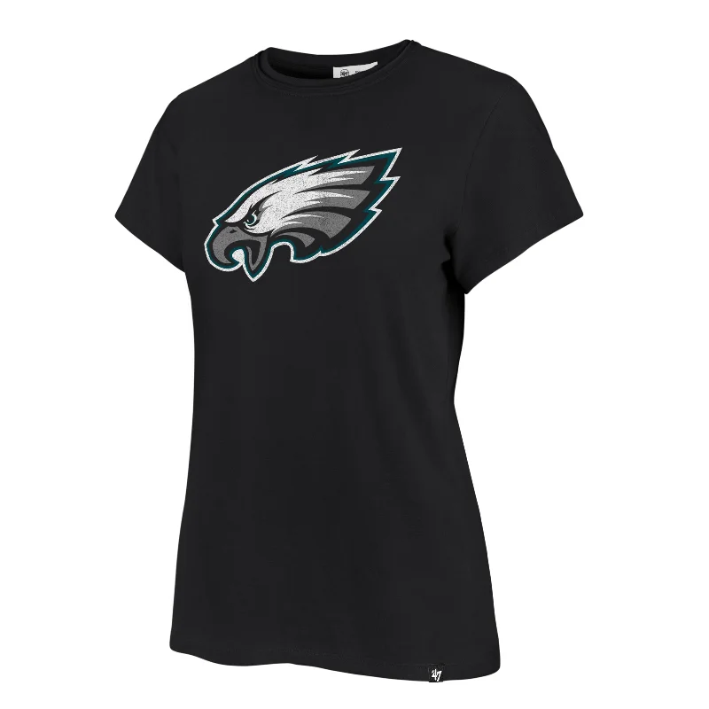 PHILADELPHIA EAGLES PREMIER '47 FRANKIE TEE WOMENS Oversized T-Shirt Spandex breathable PHILADELPHIA EAGLES PREMIER '47 FRANKIE TEE WOMENS Oversized T-Shirt Spandex breathable