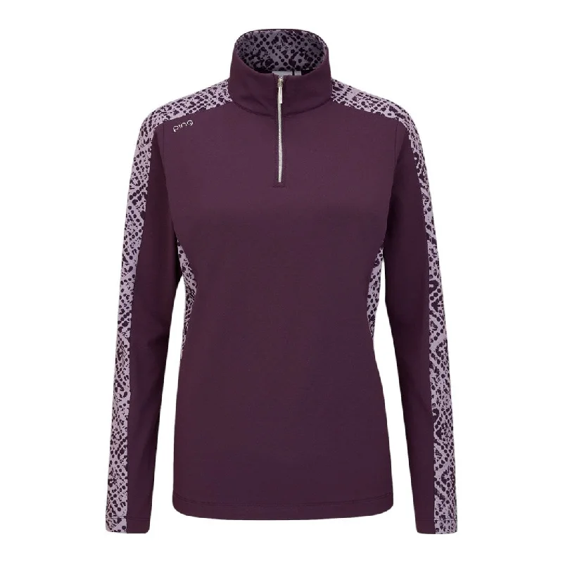Ping Ladies Zenya Golf Polo Shirt P93639 Casual Oversized Short Shirt