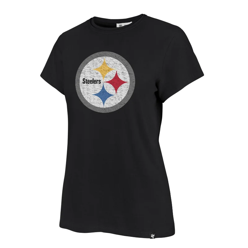 PITTSBURGH STEELERS PREMIER '47 FRANKIE TEE WOMENS Elasticated Padded Insulated