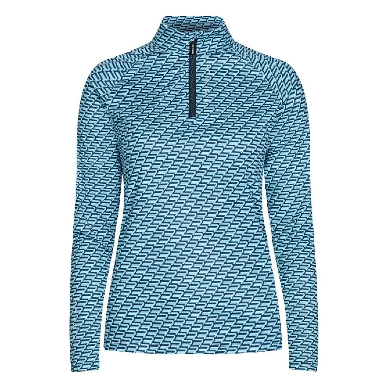 Rohnisch Ladies Addy L/S Golf Shirt 111517 Casual Plain Short Shirt