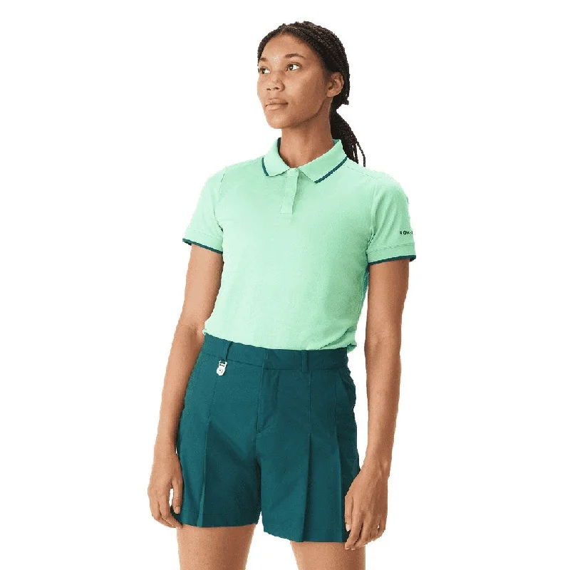 Rohnisch Ladies Mildred Golf Polo Shirt 110960 Trendy Tie-Front Short Shirt