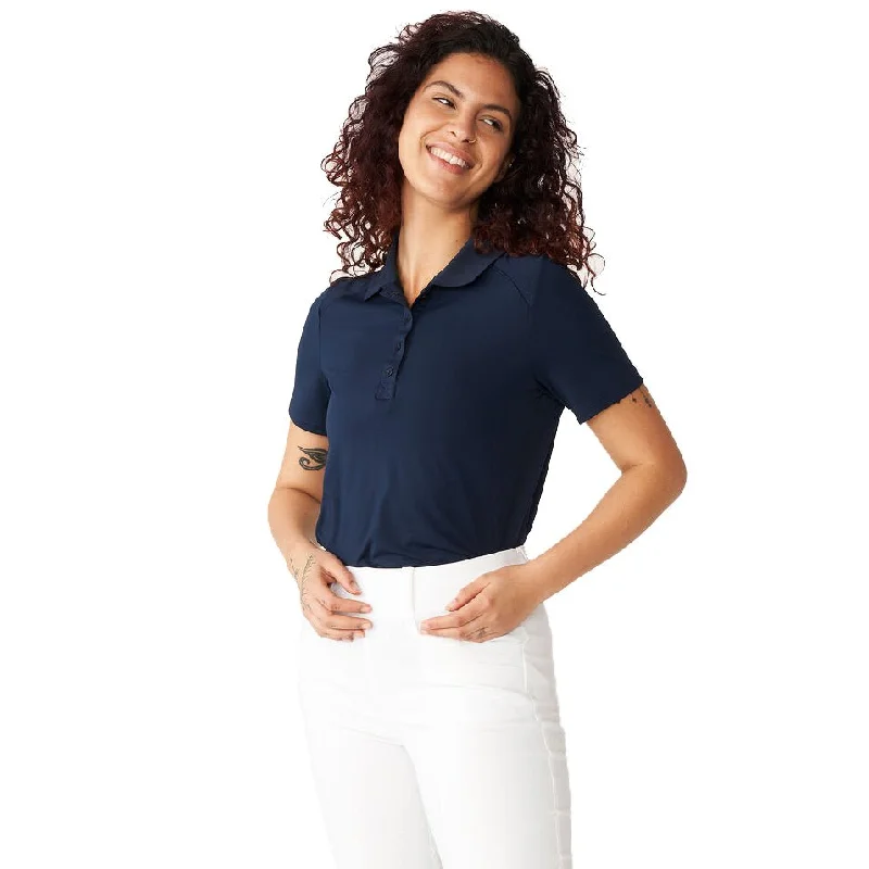 Rohnisch Ladies Rumi Golf Polo Shirt 110991 Trendy Floral Short Sleeve