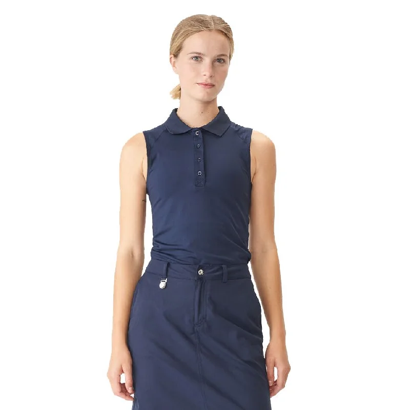 Rohnisch Ladies Rumi SL Golf Polo Shirt 111010 Chic Button-Up Short Shirt