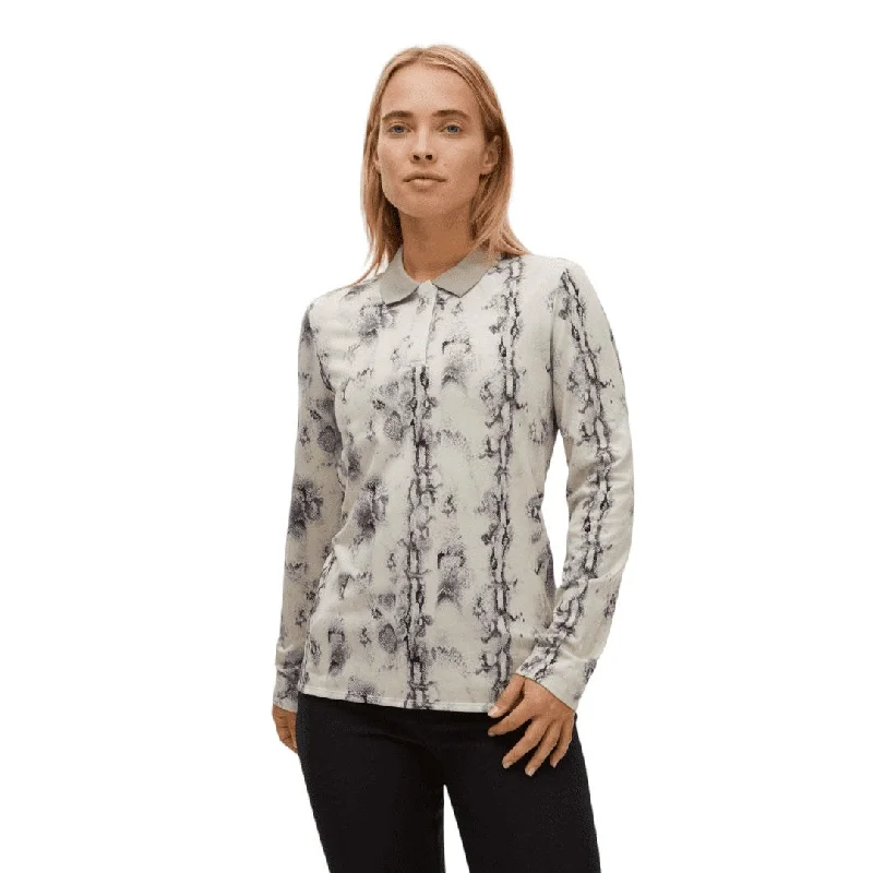 Rohnisch Ladies Sia L/S Golf Polo Shirt 110752 Chic Silk Short Sleeve Shirt