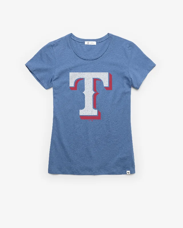 TEXAS RANGERS PREMIER '47 FRANKIE TEE WOMENS Collared Crew Neck Turtle Neck