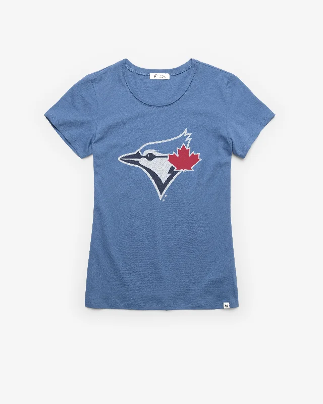 TORONTO BLUE JAYS PREMIER '47 FRANKIE TEE WOMENS Hooded Caped Shawl Collar